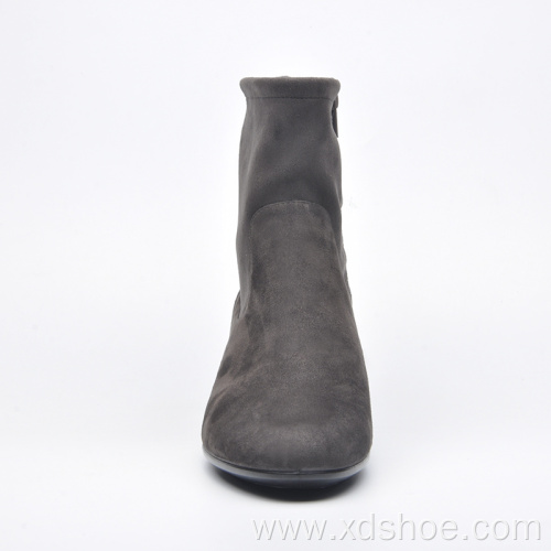 55mm height stock heel classic bootie